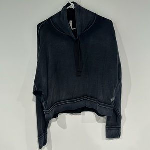 Free people movement crop top sweat shirt size M